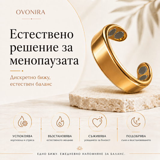 OVONIRA™ – Магнитен пръстен за баланс в менопаузата
